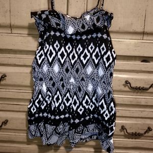 Patterned Romper